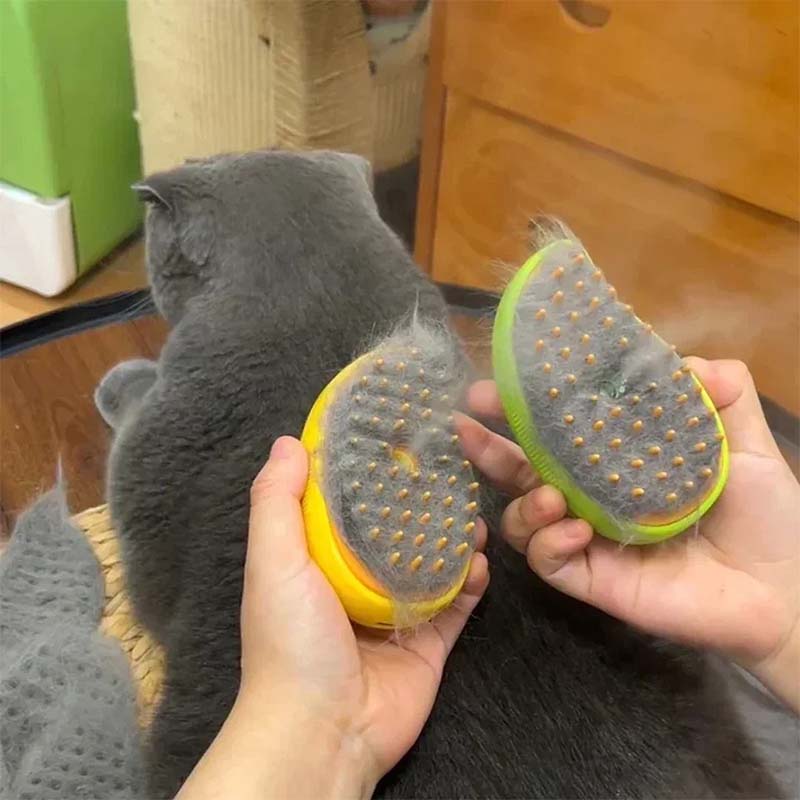 Ångborste för Hund & Katt