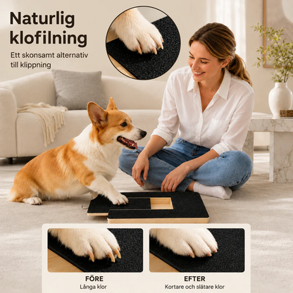 Klovårdsbräda för hund & katt – enkel kloklippning genom lek