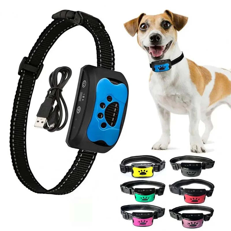 Antiskällhalsband med ljud och vibrationer