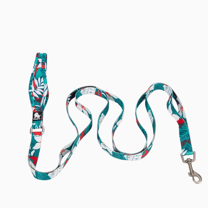 Kamouflage hundkoppel - med extra handtag