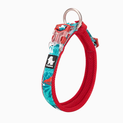 Kamouflage hundhalsband - slitstarkt och säkert