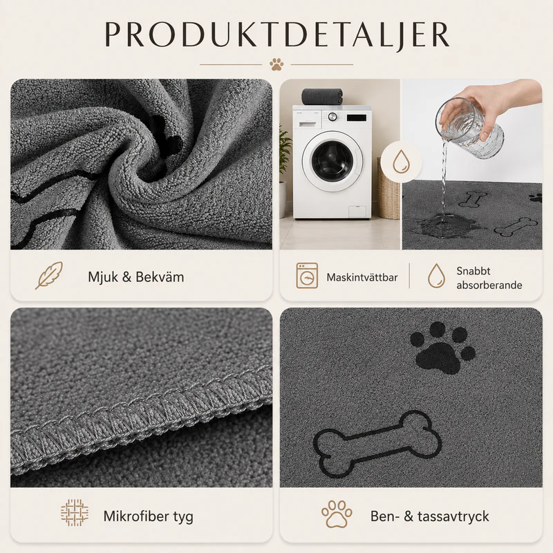 Mjuk hundsäng i plysch – mysig och säker viloplats för husdjur
